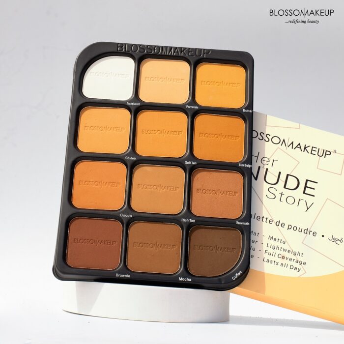 Blossom Makeup Her Nude Story Powder Palette