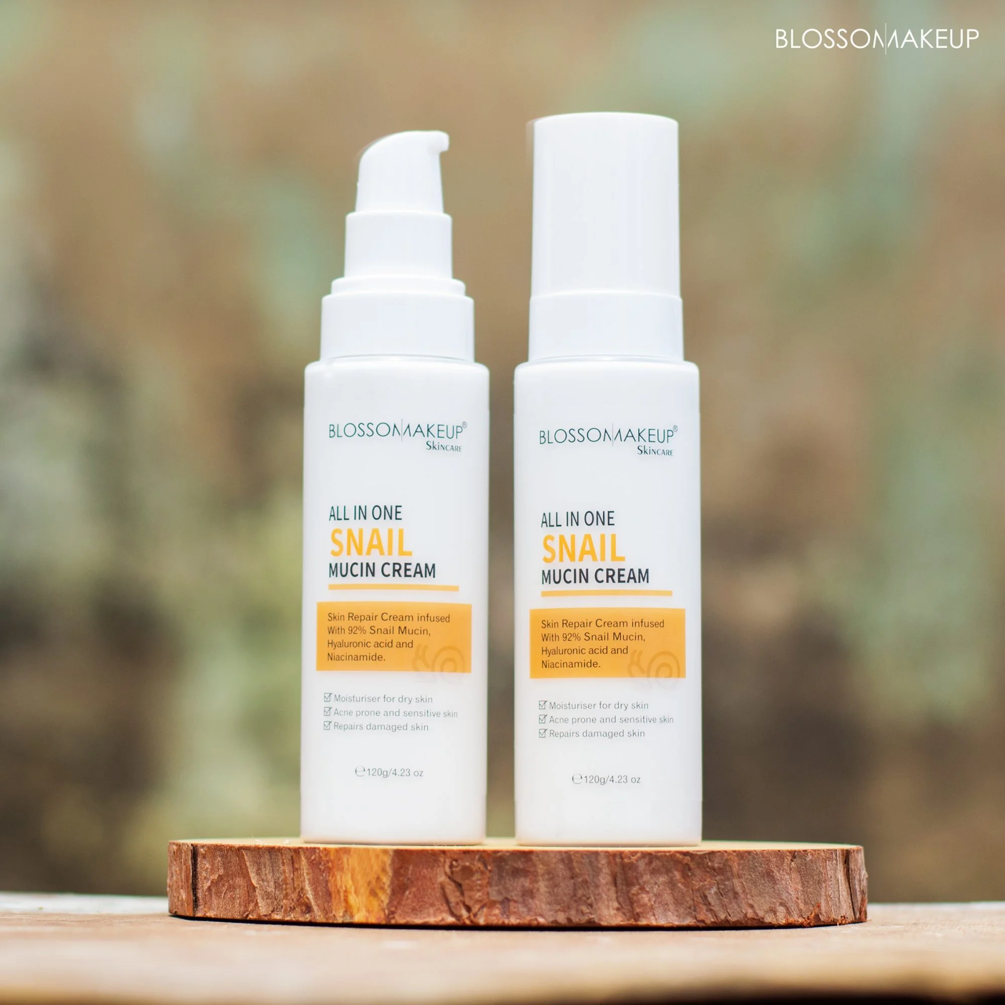 Snail Mucin Cream (2) Blossom Makeup Snail Mucin Cream - Image 1