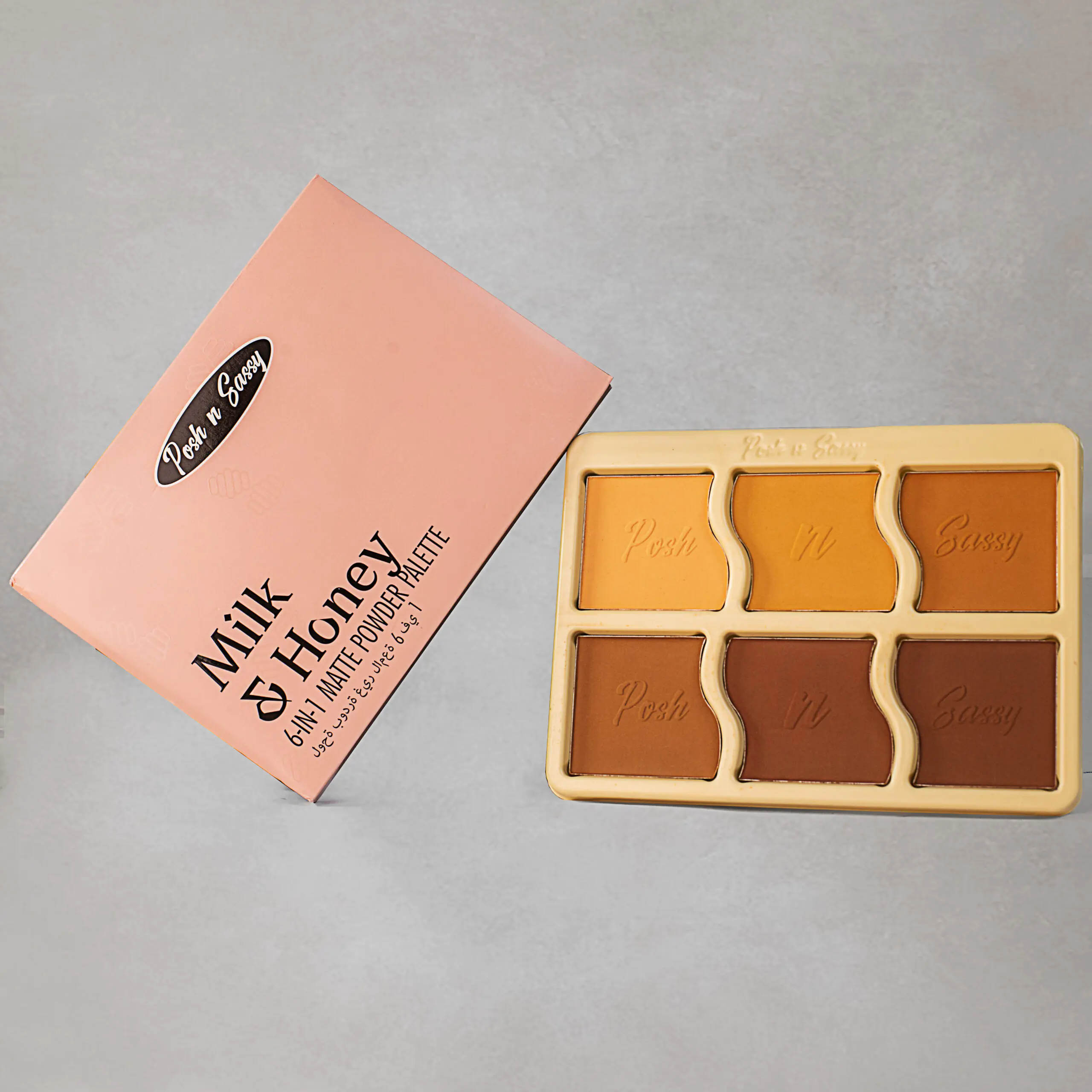 Posh n Sassy Milk & Honey Powder Palette Series - Image 2